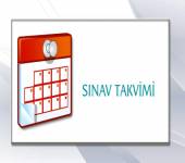 Final Sınav Programı