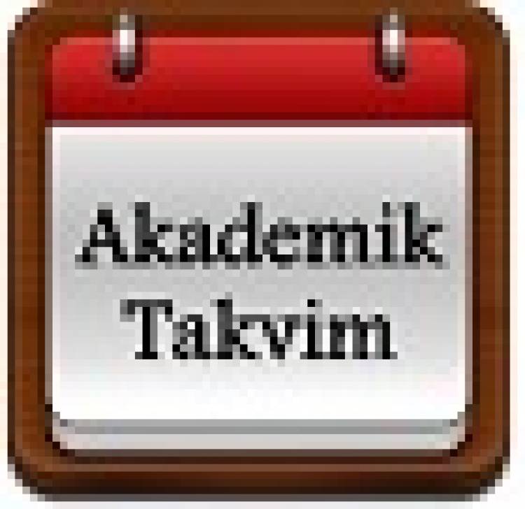 AKADEMİK TAKVİM